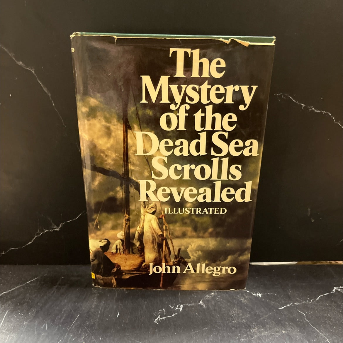 mystery of the dead sea scrolls revealed book, by john allegro, 1981 Hardcover image 1