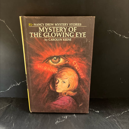mystery of the glowing eye book, by carolyn keene, 1974 Hardcover image 1