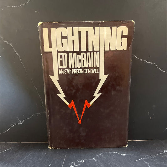 mythol lightning book, by ed mcbain, 1984 Hardcover image 1