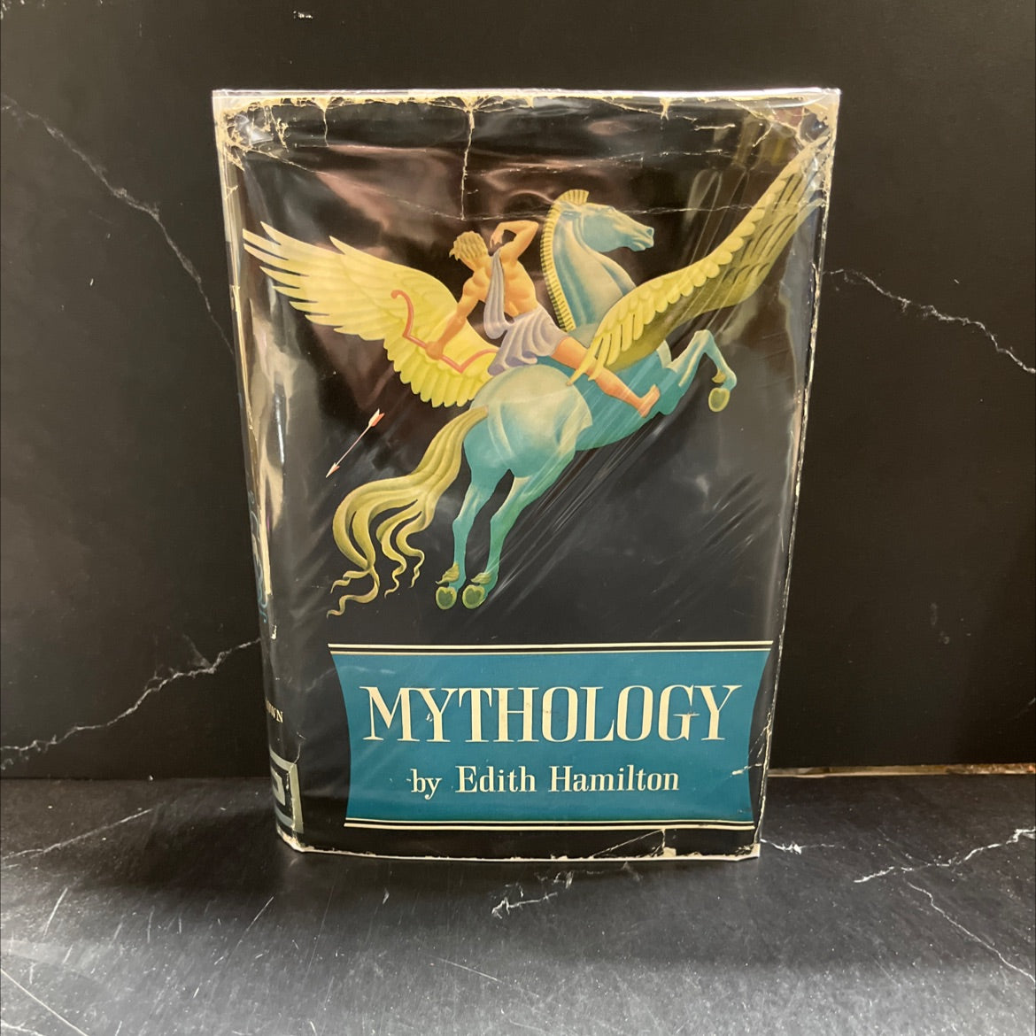 mythology book, by edith hamilton, 1942 Hardcover image 1