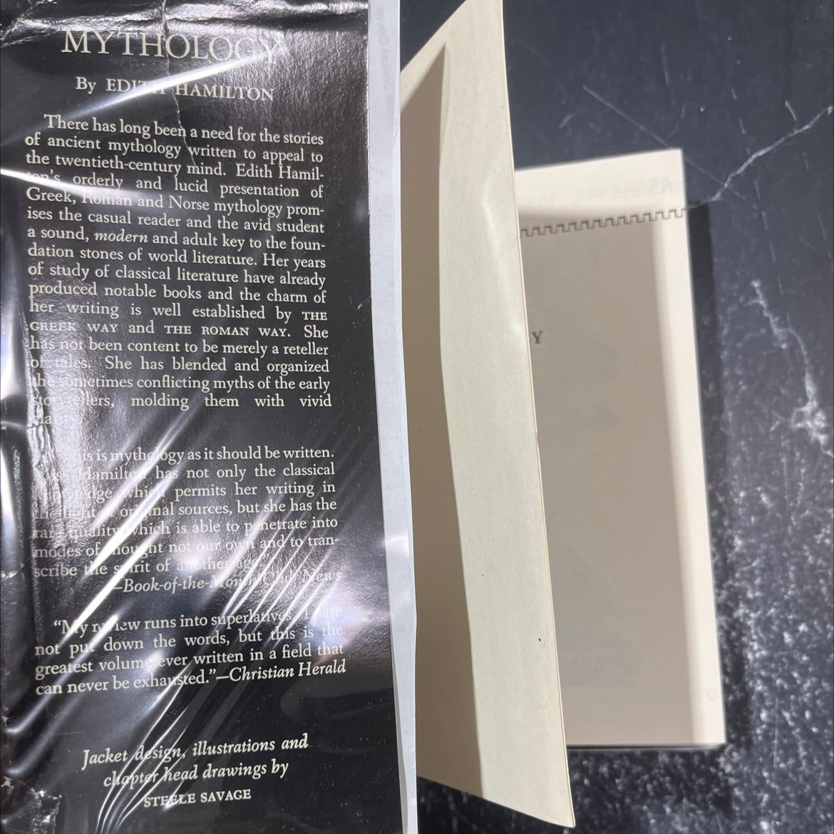 mythology book, by edith hamilton, 1942 Hardcover image 4