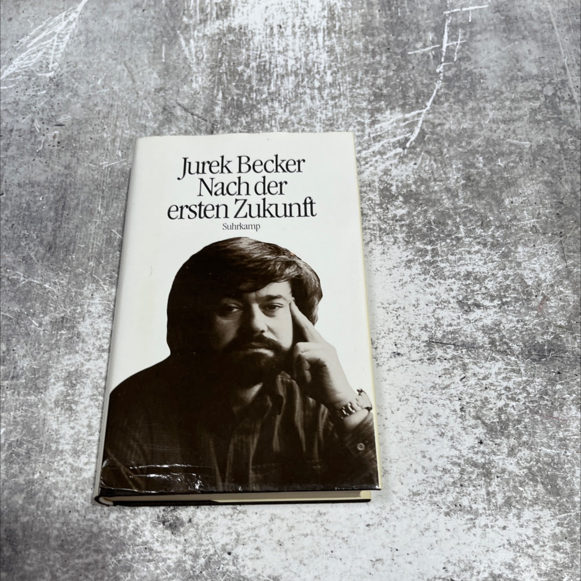 nach der ersten zukunft book, by jurek becker, 1980 Hardcover image 1