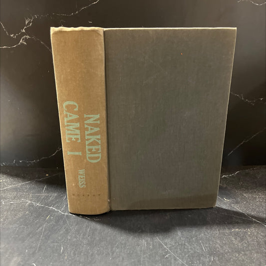 naked came i a novel of rodin book, by David Weiss, 1963 Hardcover image 1