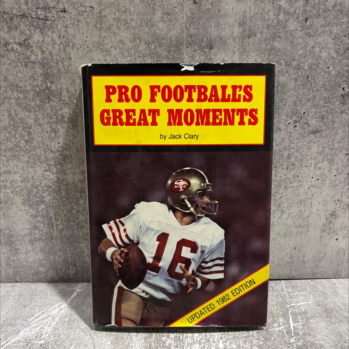 namath 12 pro football's great moments book, by Jack Clary, 1982 Hardcover image 1