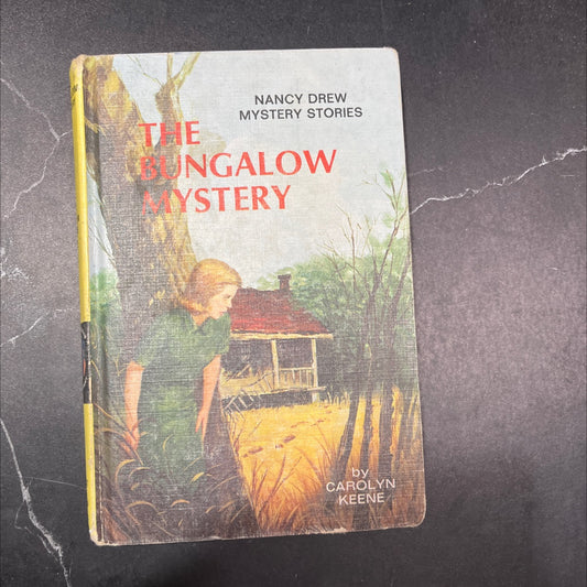 nancy drew mystery stories the bungalow mystery book, by carolyn keene, 1960 Hardcover image 1