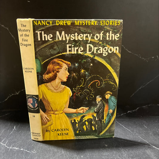 nancy drew mystery stories the mystery of the fire dragon book, by carolyn keene, 1961 Hardcover image 1