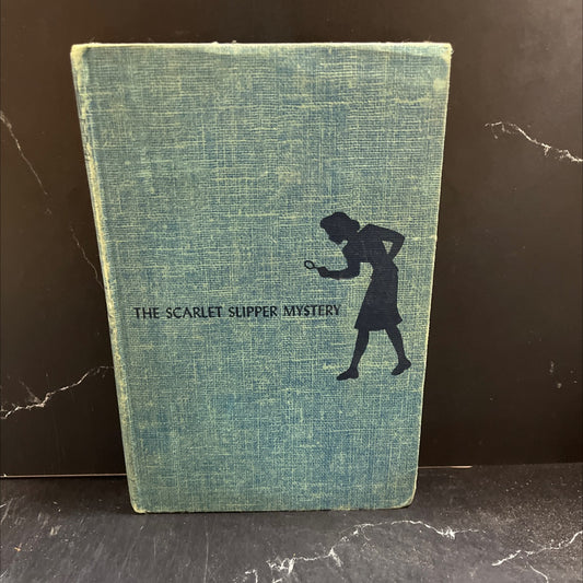 nancy drew mystery stories the scarlet slipper mystery book, by carolyn keene, 1954 Hardcover image 1