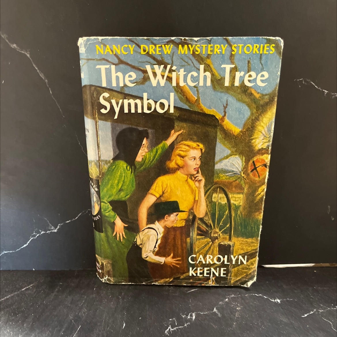 nancy drew mystery stories the witch tree symbol book, by carolyn keene, 1955 Hardcover image 1