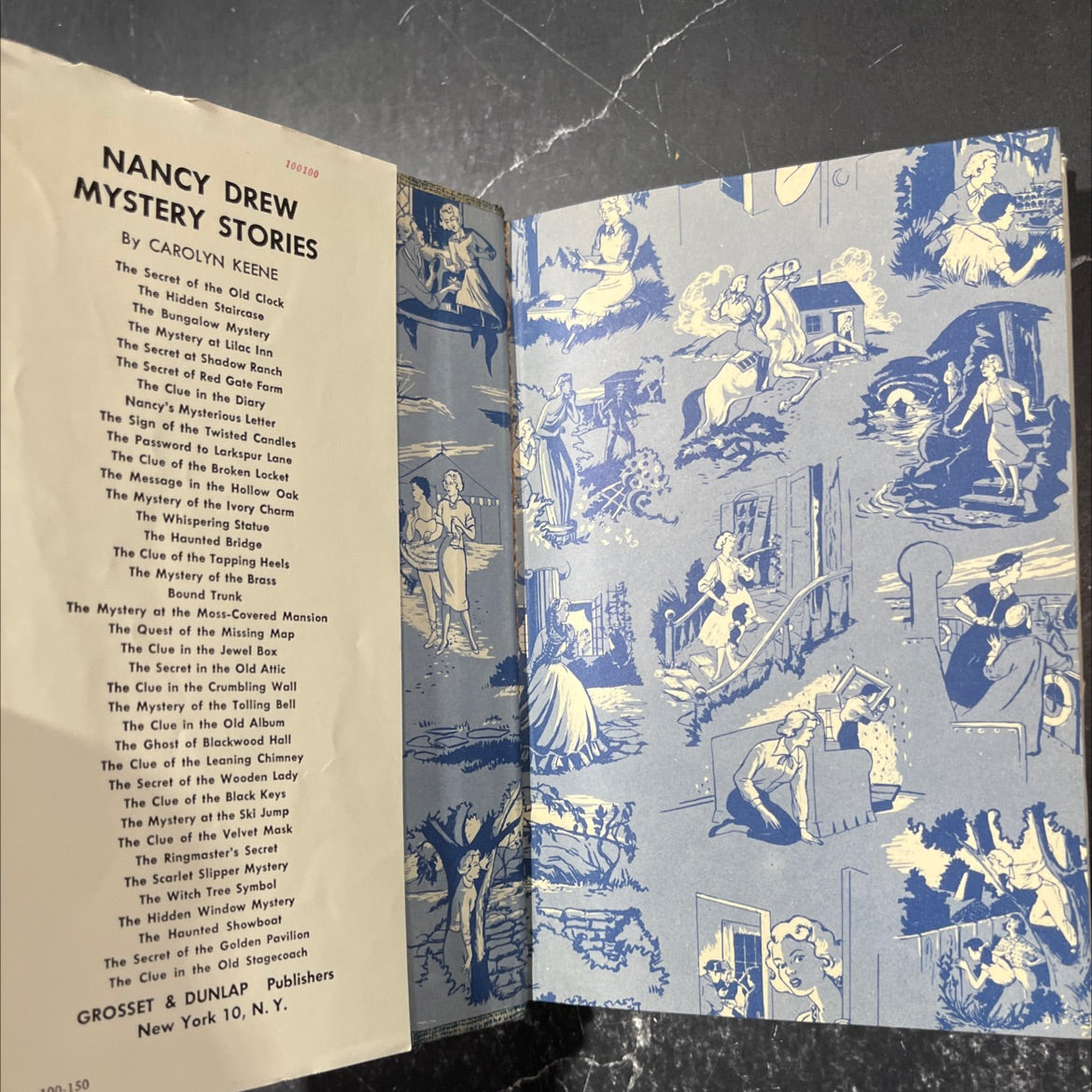 nancy drew mystery stories the witch tree symbol book, by carolyn keene, 1955 Hardcover image 4