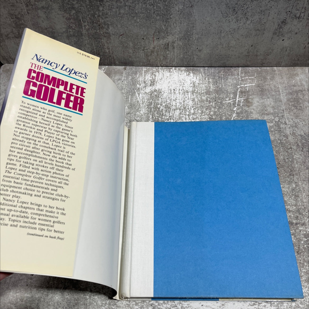 nancy lopez's the complete golfer book, by nancy lopez, 1987 Hardcover image 4