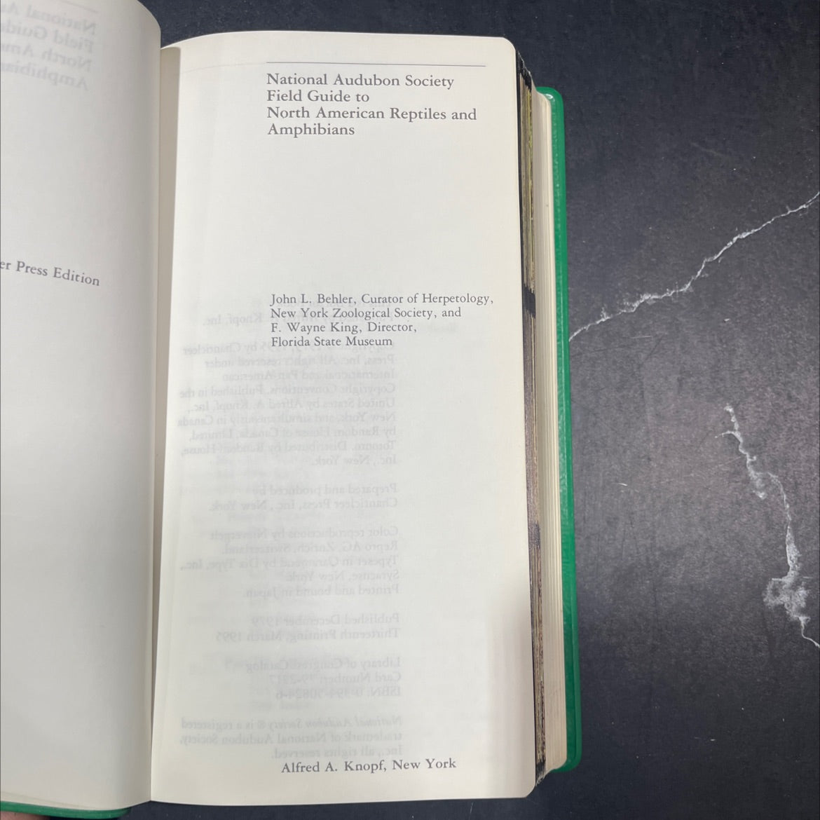 national audubon society field guide to north american reptiles and amphibians book, by John L. Behler, F. Wayne King, image 2