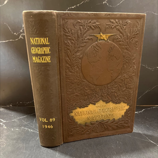 national geographic magazine index book, by national geographic society, 1946 Hardcover image 1