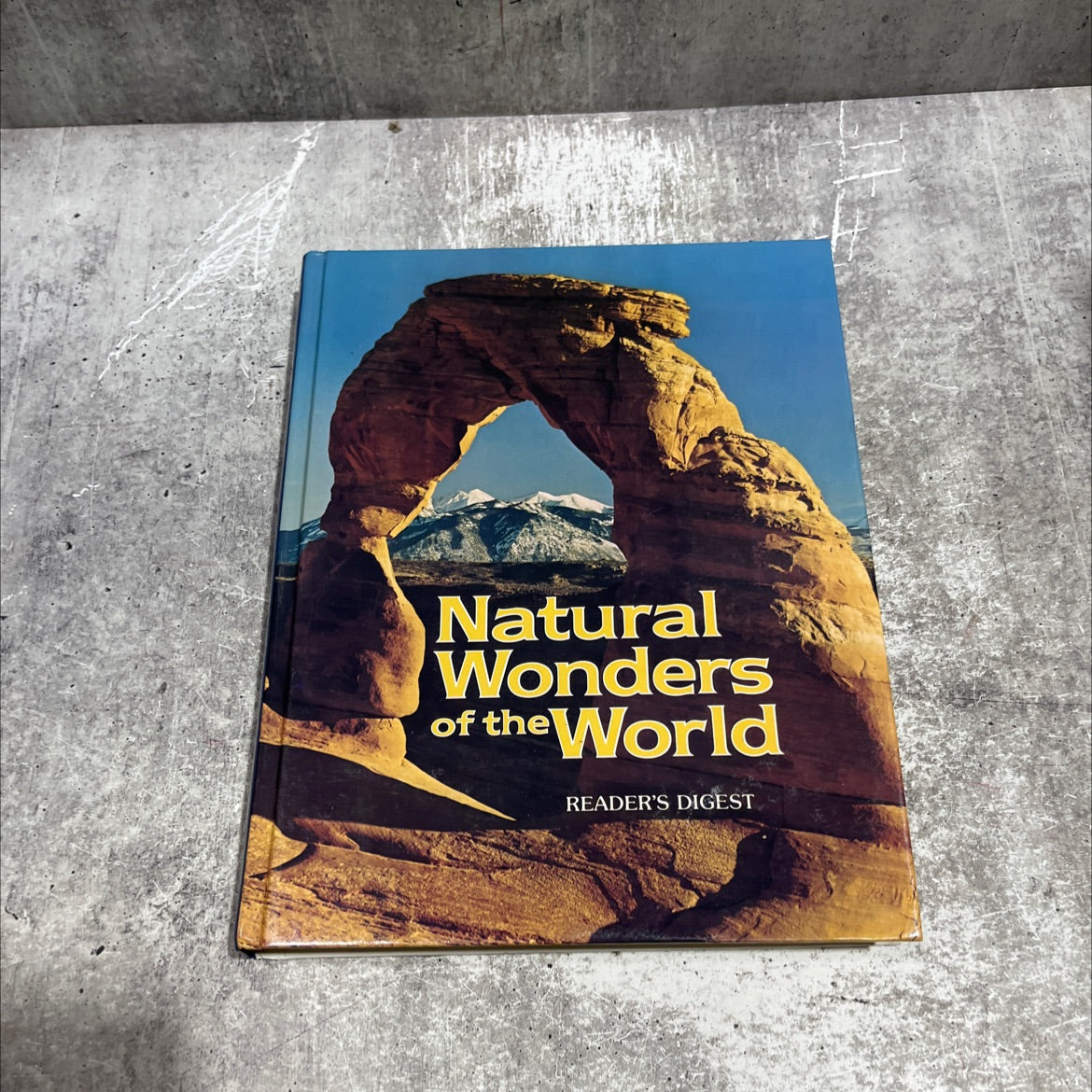 natural wonders of the world book, by Richard L. Scheffel, Susan J. Wernert, 1980 Hardcover image 1