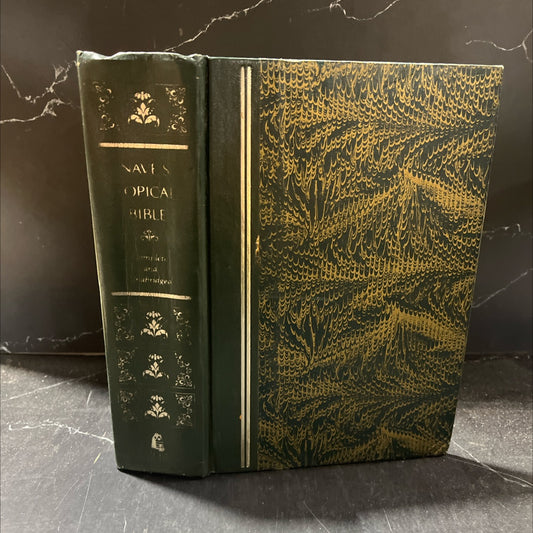 nave's topical bible a digest of the holy scriptures book, by orville j. nave, 1979 Hardcover image 1