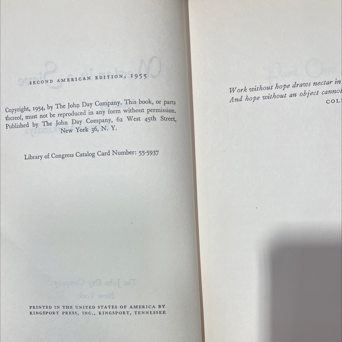 nectar book, by kamala markandaya, 1955 Hardcover image 3