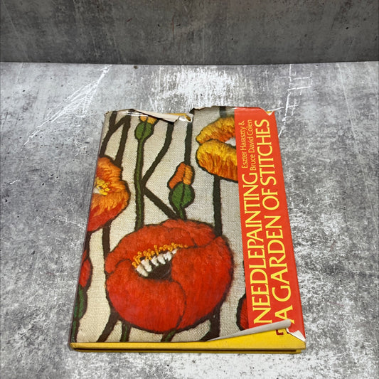 needlepainting a garden of stitches book, by Eszter Haraszty and Bruce David Colen, 1974 Hardcover image 1