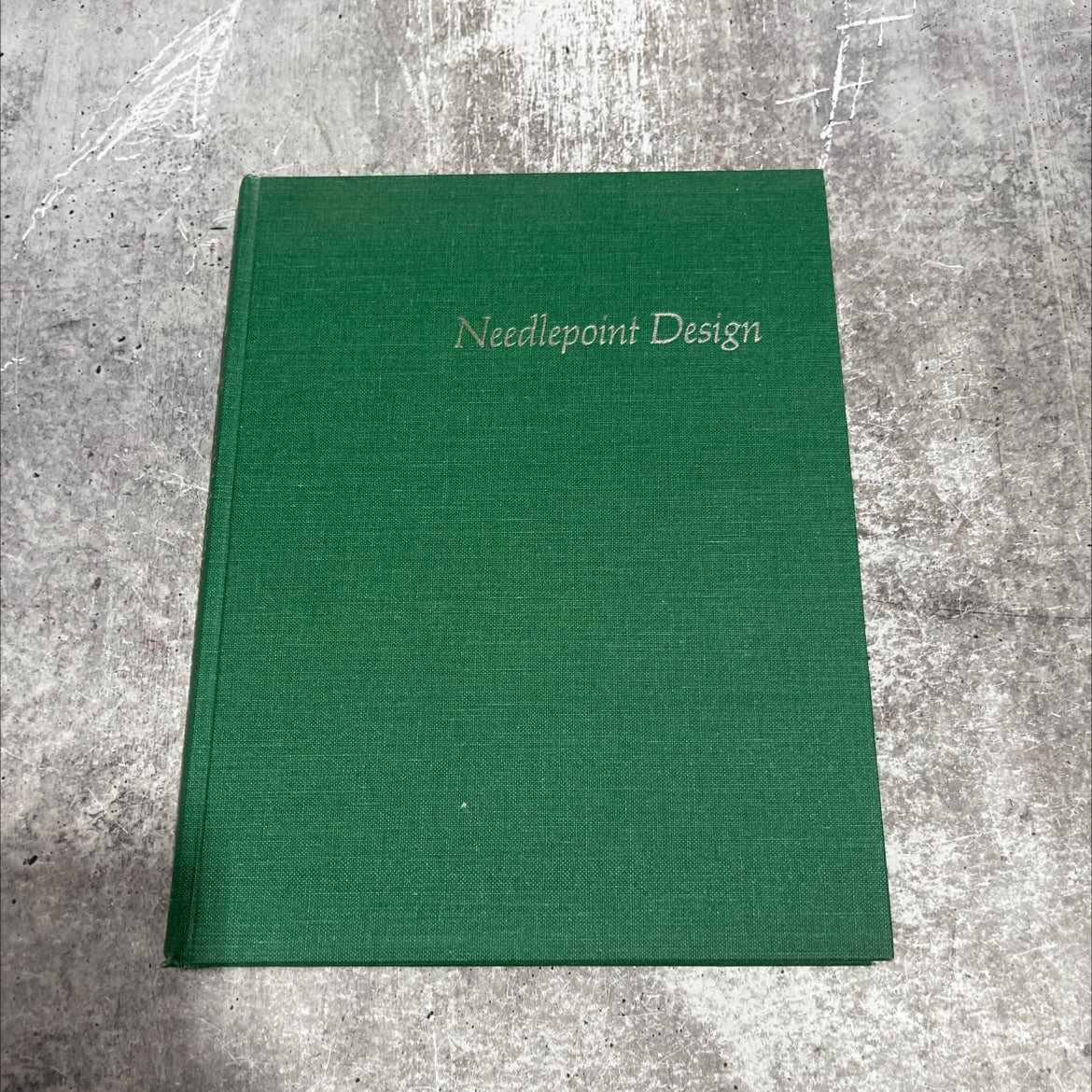 needlepoint design book, by louis j. gartner jr., 1970 Hardcover image 1
