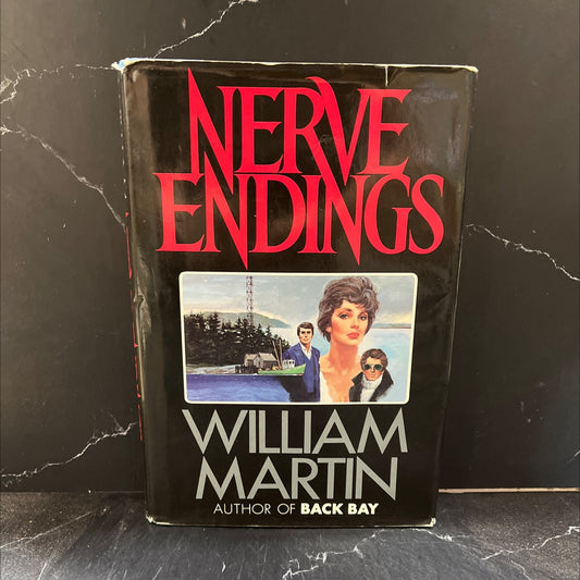 SIGNED nerve endings book, by William Martin, 1984 Hardcover, First Edition image 1