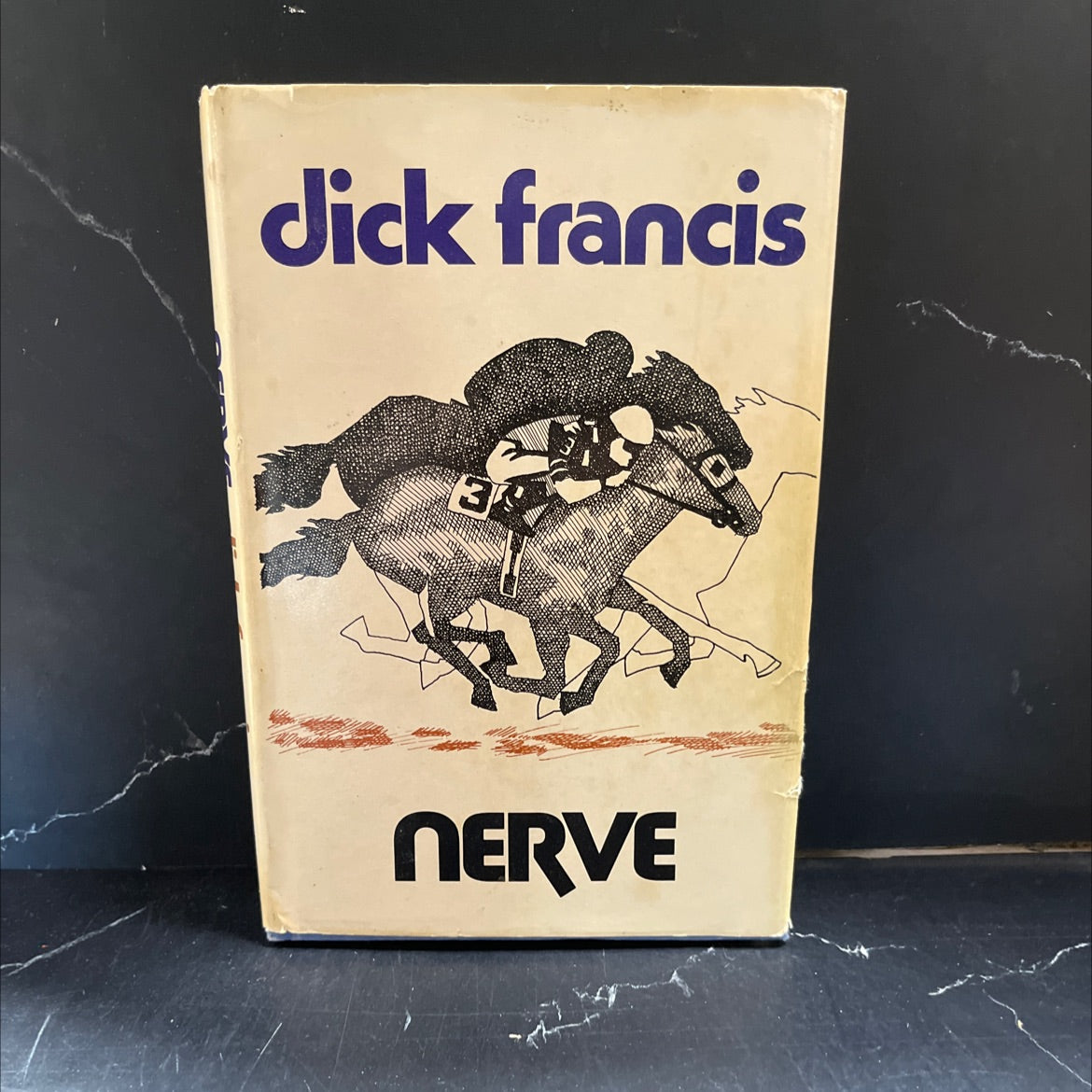 nerve book, by dick francis, 1964 Hardcover image 1