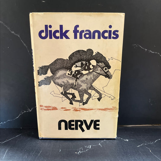 nerve book, by dick francis, 1964 Hardcover image 1