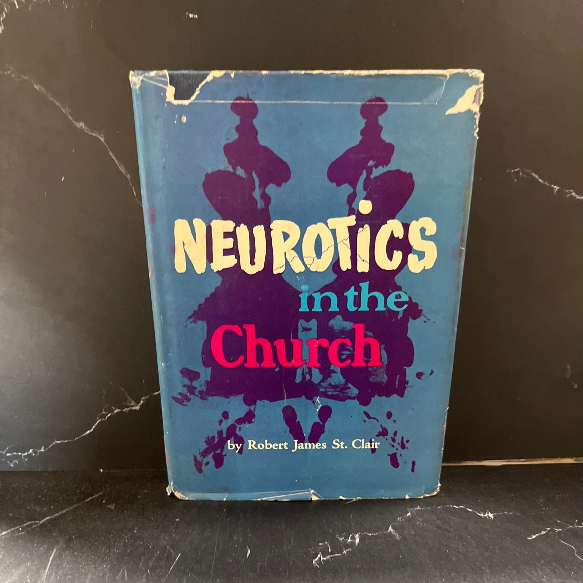 neurotics in the church book, by robert james st. clair, 1963 Hardcover image 1