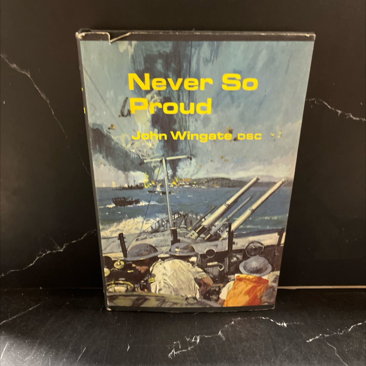 never so proud book, by john wingate, 1966 Hardcover image 1