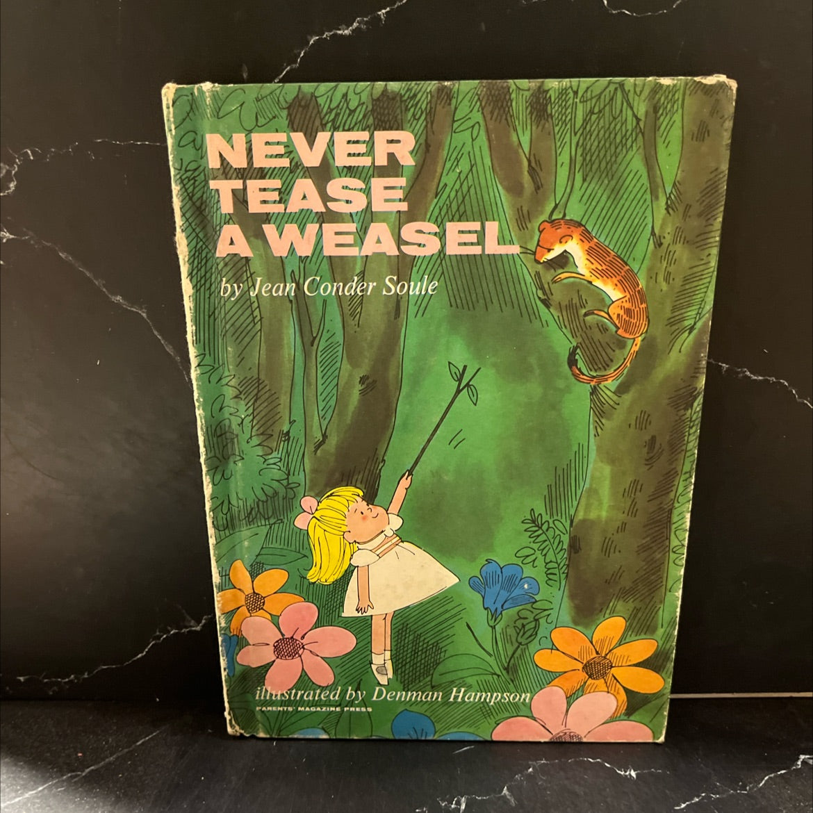 never tease a weasel book, by jean conder soule, 1964 Hardcover image 1