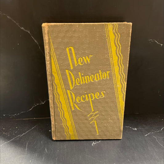 new delineator recipes book, by unknown, 1929 Hardcover image 1