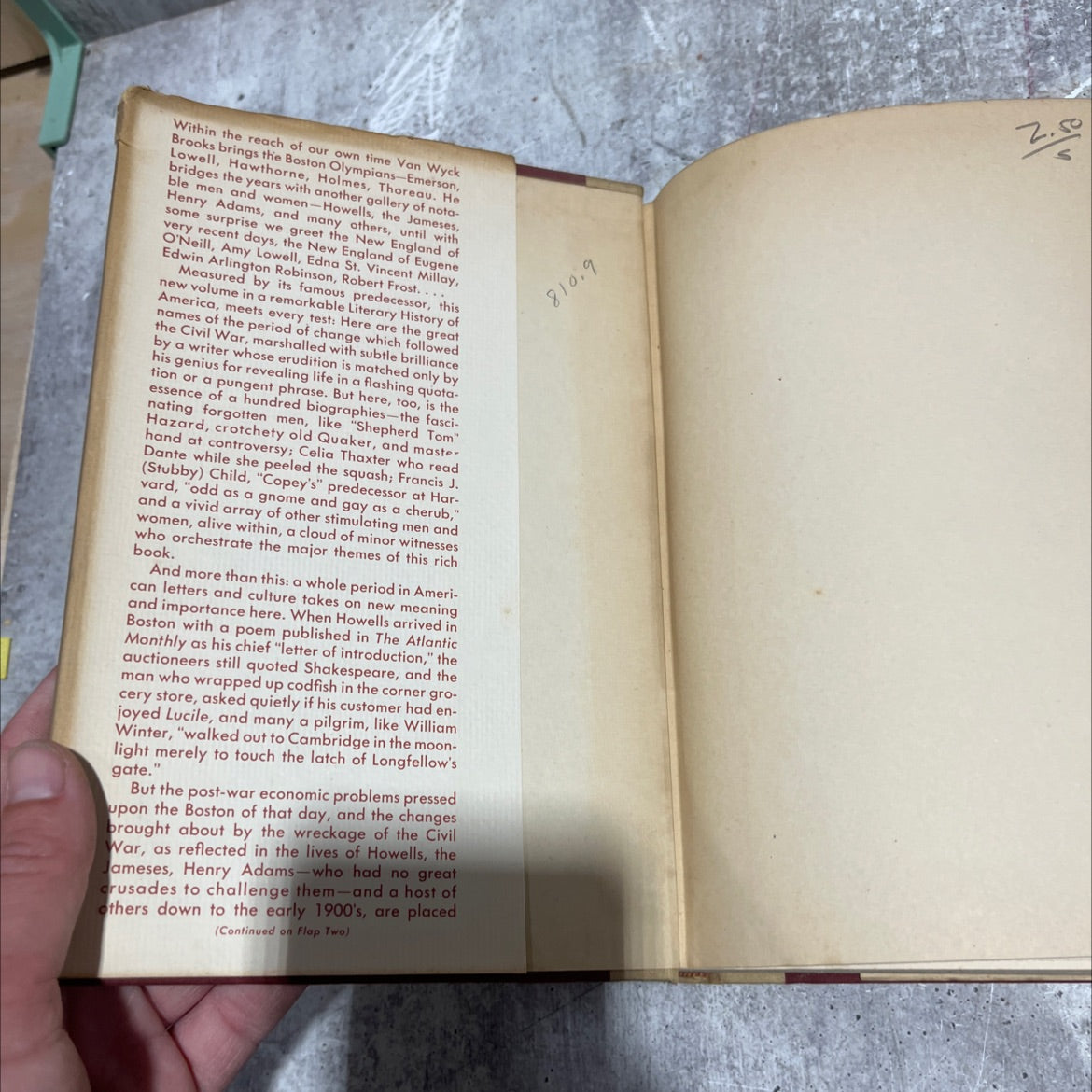 new england: indian summer, 1865-1915 book, by van wyck brooks, 1940 Hardcover image 4