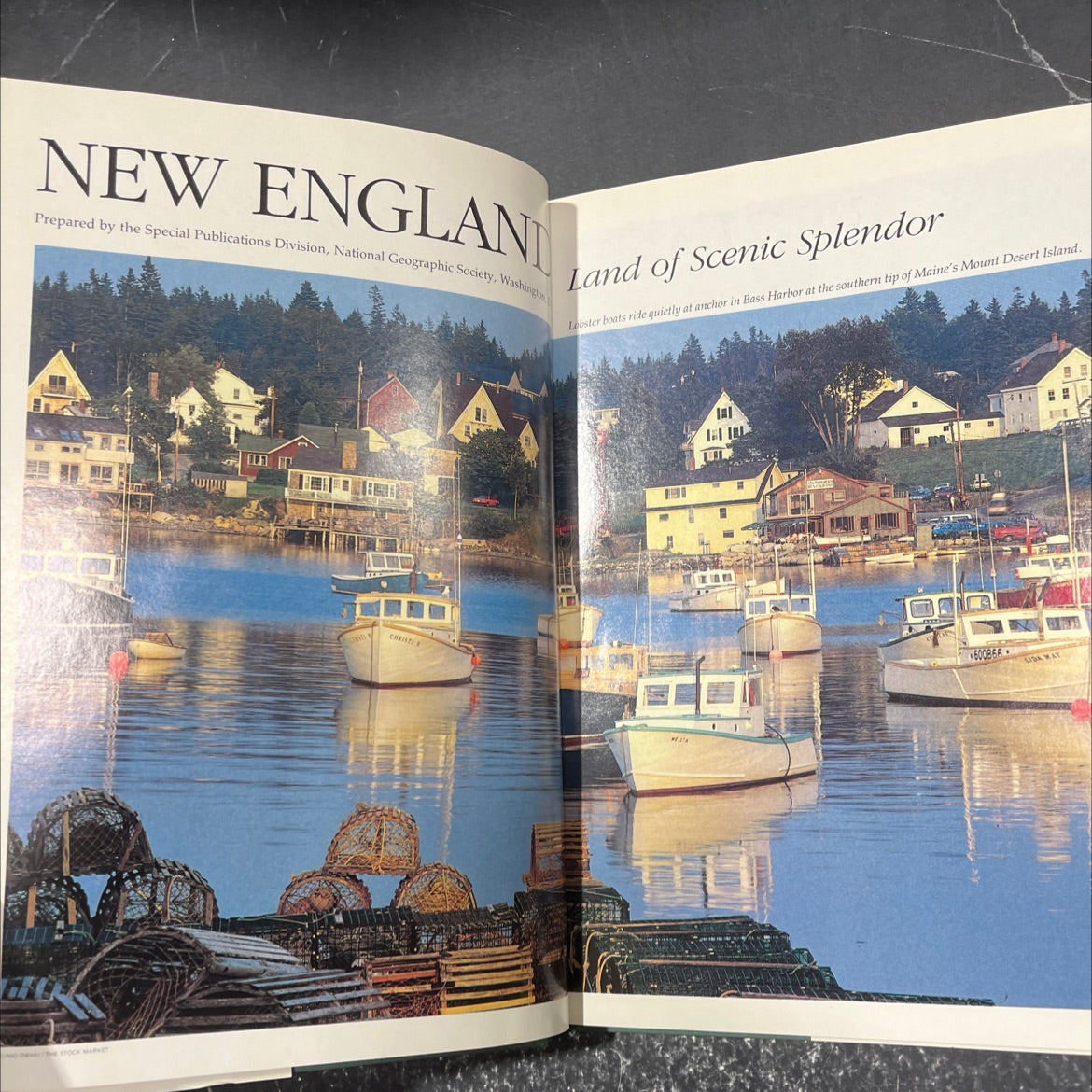 new england book, by national geographic society, 1989 Hardcover image 2