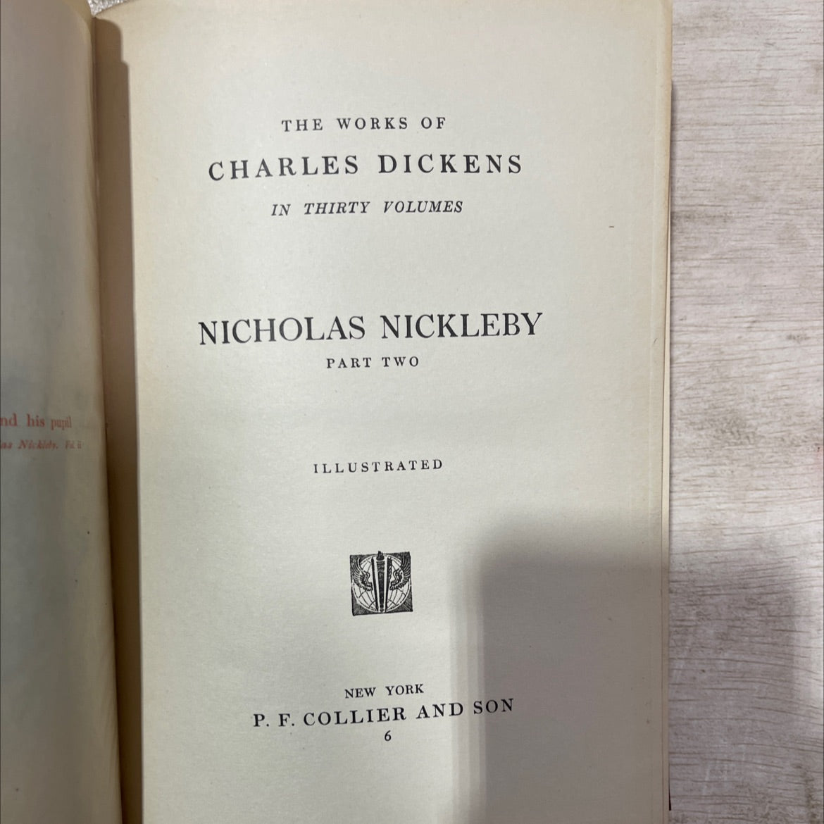 nicholas nickleby part two illustrated book, by charles dickens, 1970 Hardcover, Vintage image 2