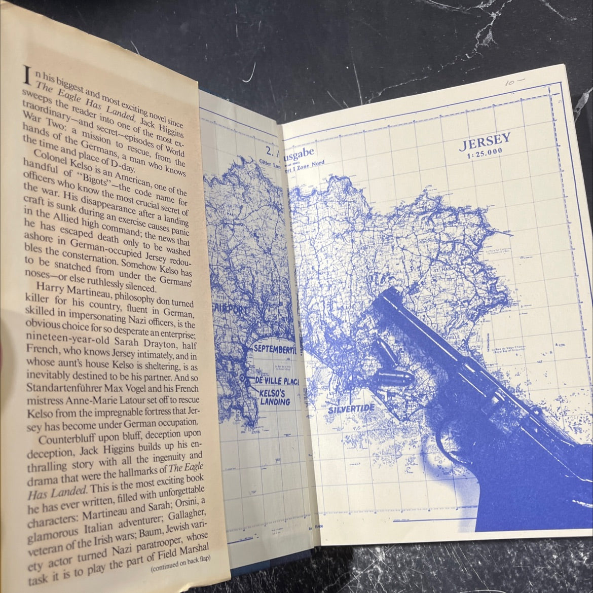 night of the fox book, by jack higgins, 1986 Hardcover image 4