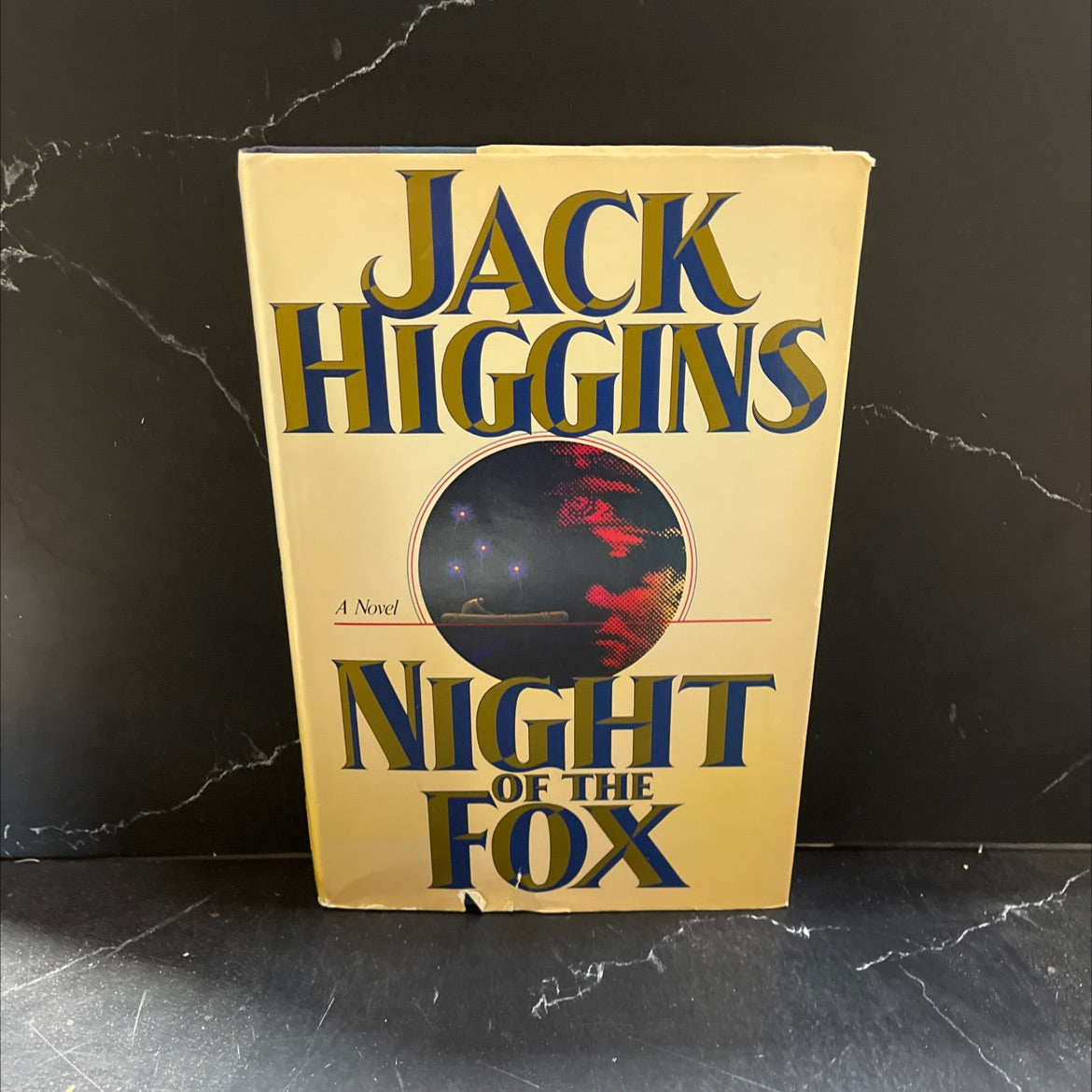 night of the fox book, by jack higgins, 1986 Hardcover image 1