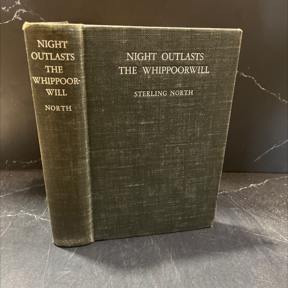 night outlasts the whippoorwill book, by sterling north, 1936 Hardcover image 1