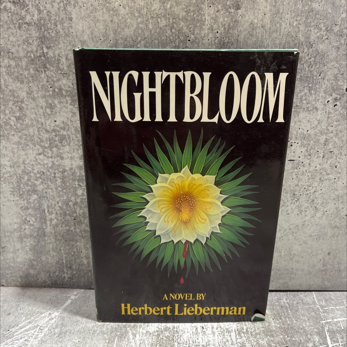nightbloom book, by herbert lieberman, 1984 Hardcover image 1