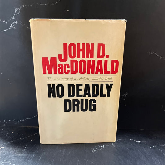 no deadly drug book, by john d. macdonald, 1968 Hardcover image 1