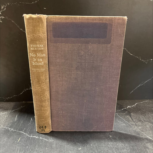 no man is an island book, by thomas merton, 1955 Hardcover image 1
