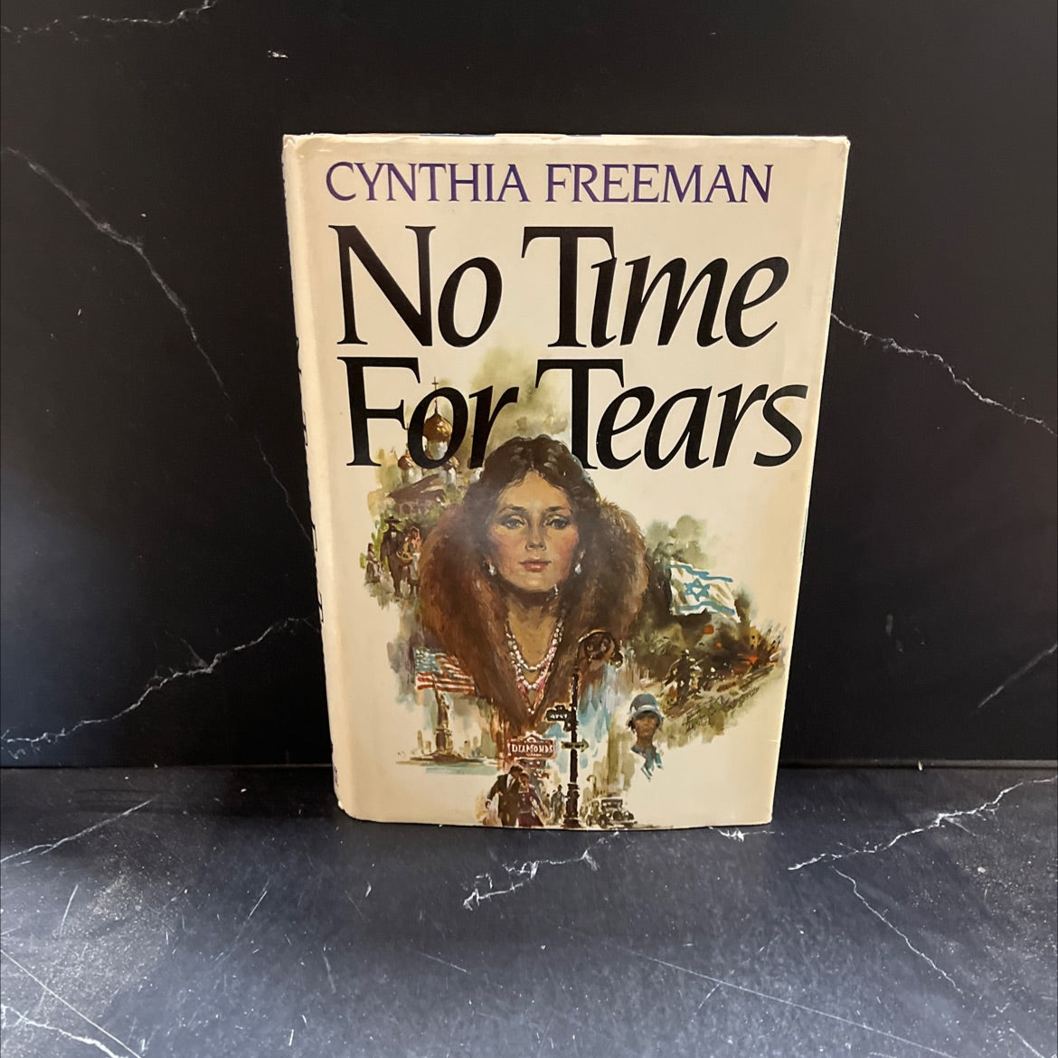 no time for tears book, by cynthia freeman, 1981 Hardcover image 1