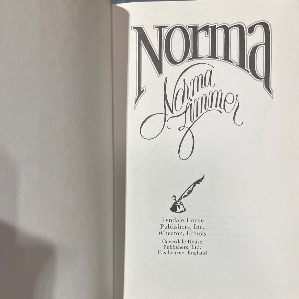 norma norama book, by unknown, 1976 Hardcover image 2