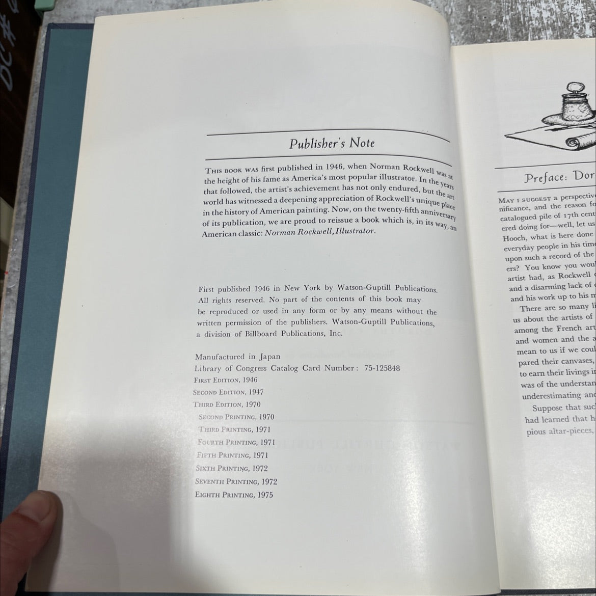 norman rockwell, illustrator book, by arthur l. guptill, dorothy canfield fisher, jack alexander, 1970 Hardcover image 3