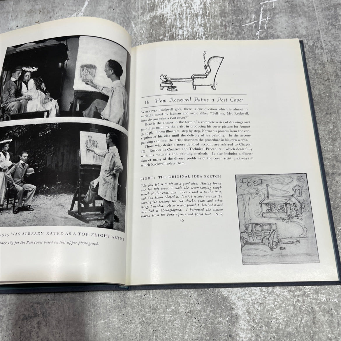 norman rockwell, illustrator book, by arthur l. guptill, dorothy canfield fisher, jack alexander, 1970 Hardcover image 4