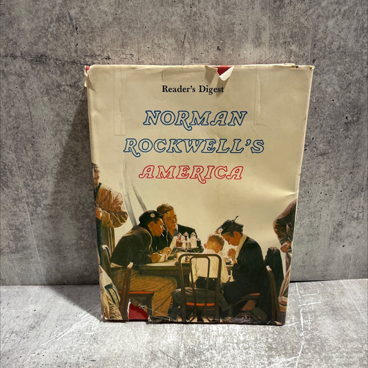 norman rockwell's america book, by christopher finch, 1976 Hardcover image 1