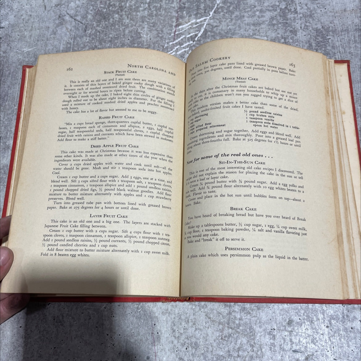 north carolina and old salem cookery book, by elizabeth hedgecock sparks, 1955 Hardcover image 4