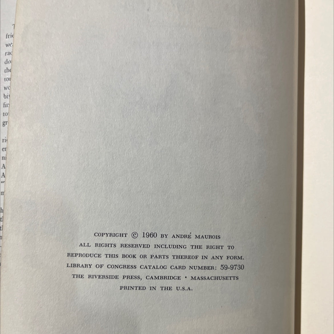 north star books lafayette in america book, by andré maurois, 1960 Hardcover image 3