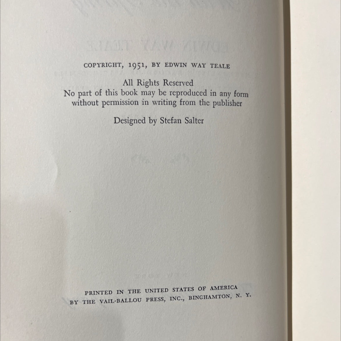 north with the spring book, by edwin way teale, 1951 Hardcover image 3