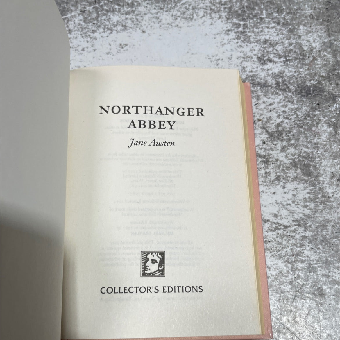 northanger abbey book, by jane austen, 2020 Hardcover image 2