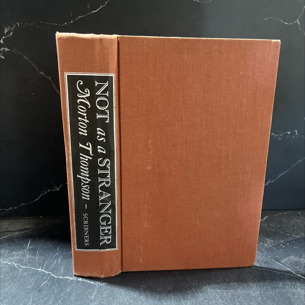 not as a stranger book, by morton thompson, 1954 Hardcover image 1