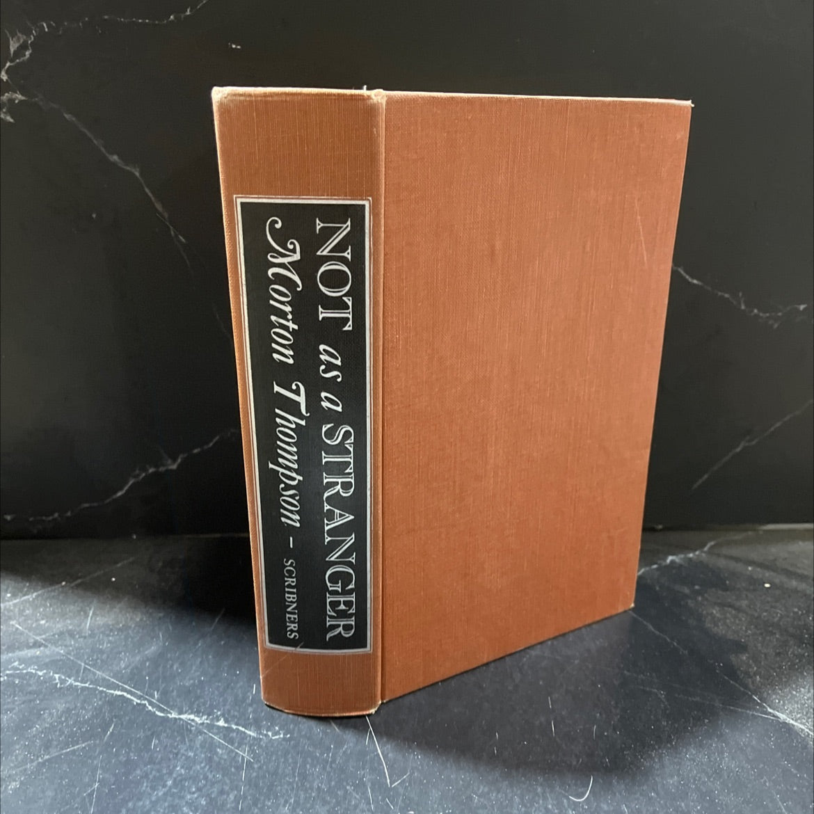 not as a stranger book, by morton thompson, 1954 Hardcover image 1
