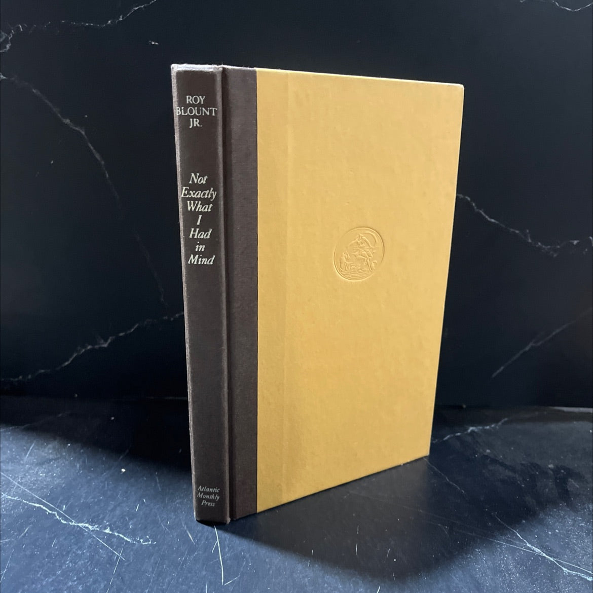 not exactly what i had in mind book, by roy blount, jr., 1985 Hardcover image 1