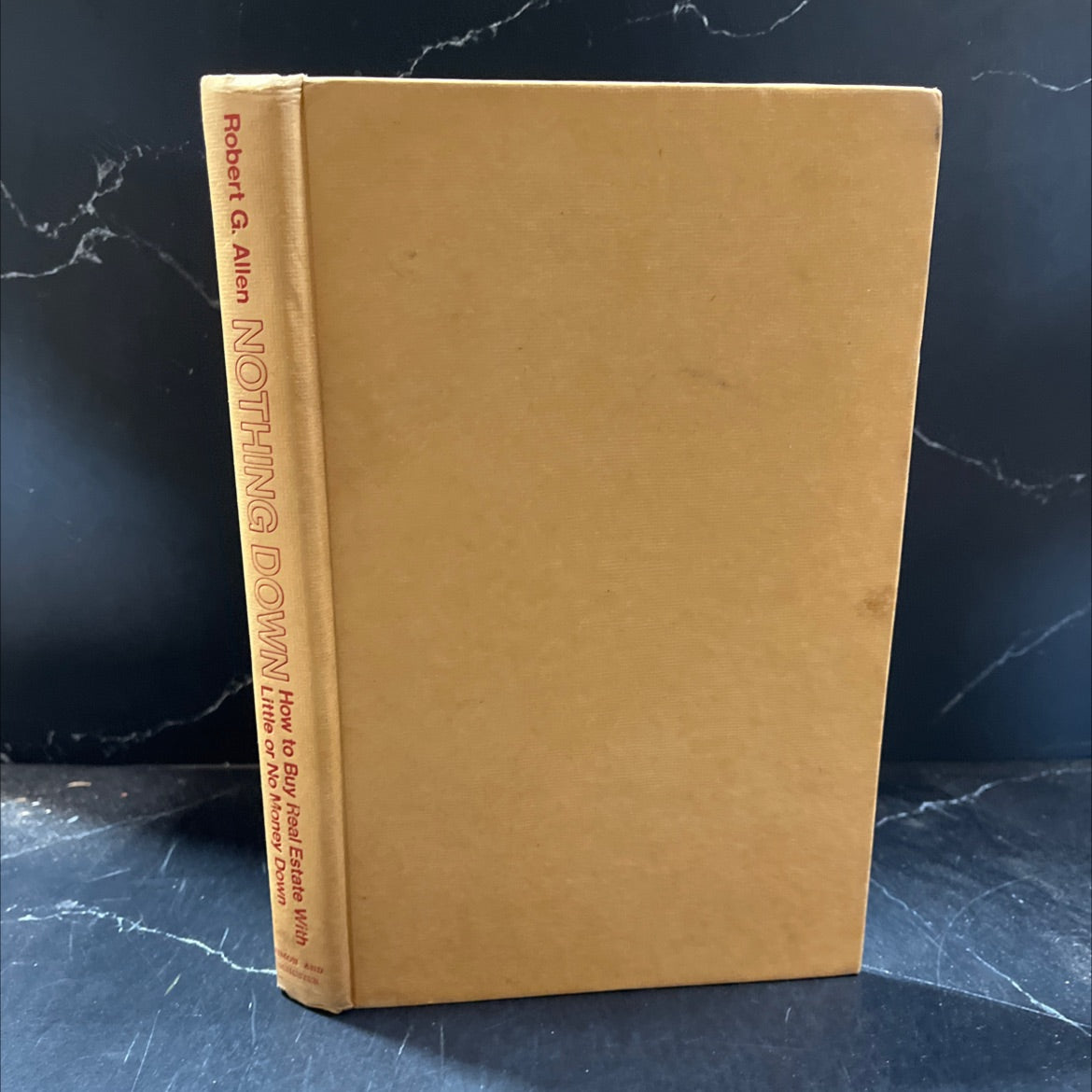 nothing down how to buy real estate with little or no money down book, by robert g. allen, 1980 Hardcover image 1